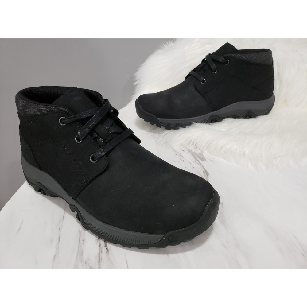 NEW NO BOX SIZE 7.5 / EURO‎ 41 Merrell Anvik Pace CHUKKA Leather Hiking Shoes